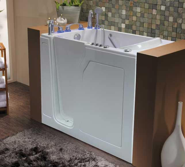 image of the total care bathing walk-in tub
