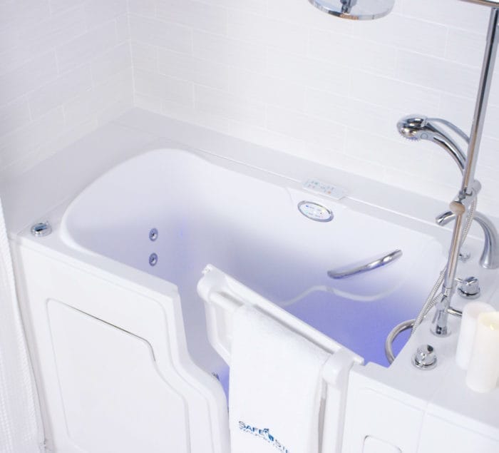 Safe Step hybrid walk-in tub and shower combination