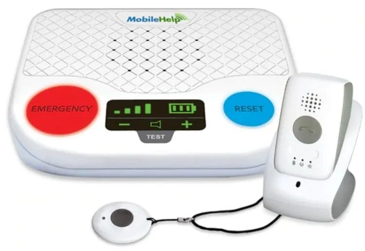Image of the MobileHelp Duo medical alert system
