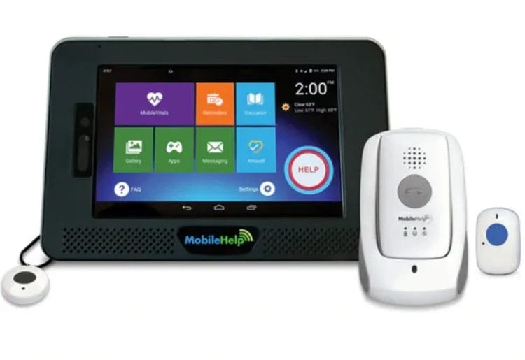 Image of the MobileHelp Touch Duo medical alert system