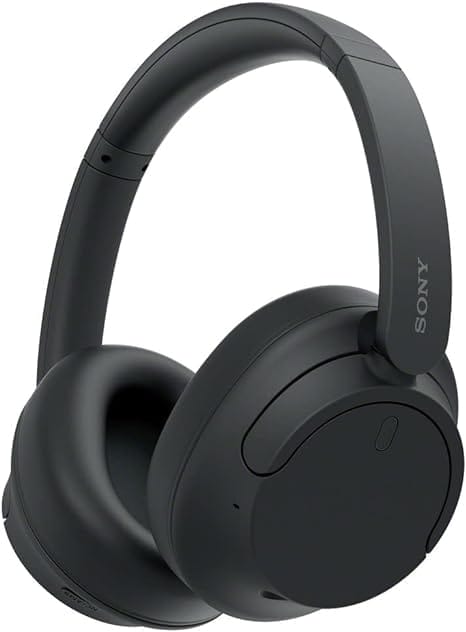 Product image of Sony wireless over-ear headphones.
